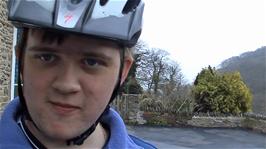 Gavin at Lynton Youth Hostel